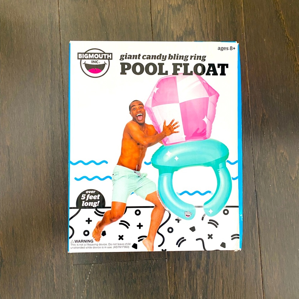 BRAND NEW NEVER OPENED Ring pool float! 💍